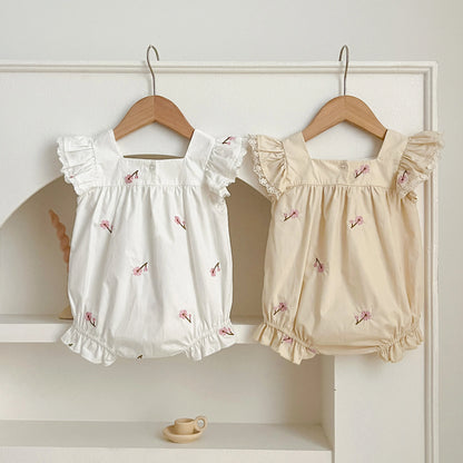 Bambino's Bloemen Romper