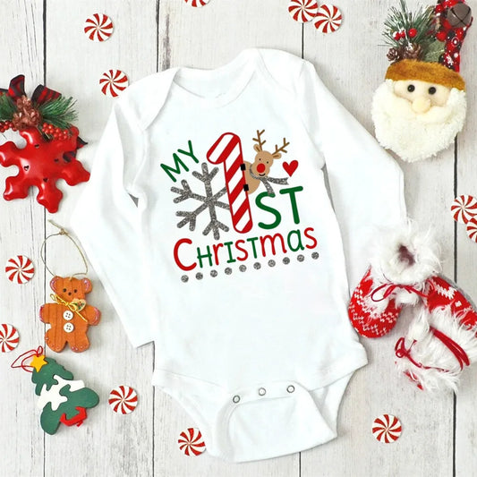 Bambino’s Eerste Kerst Romper