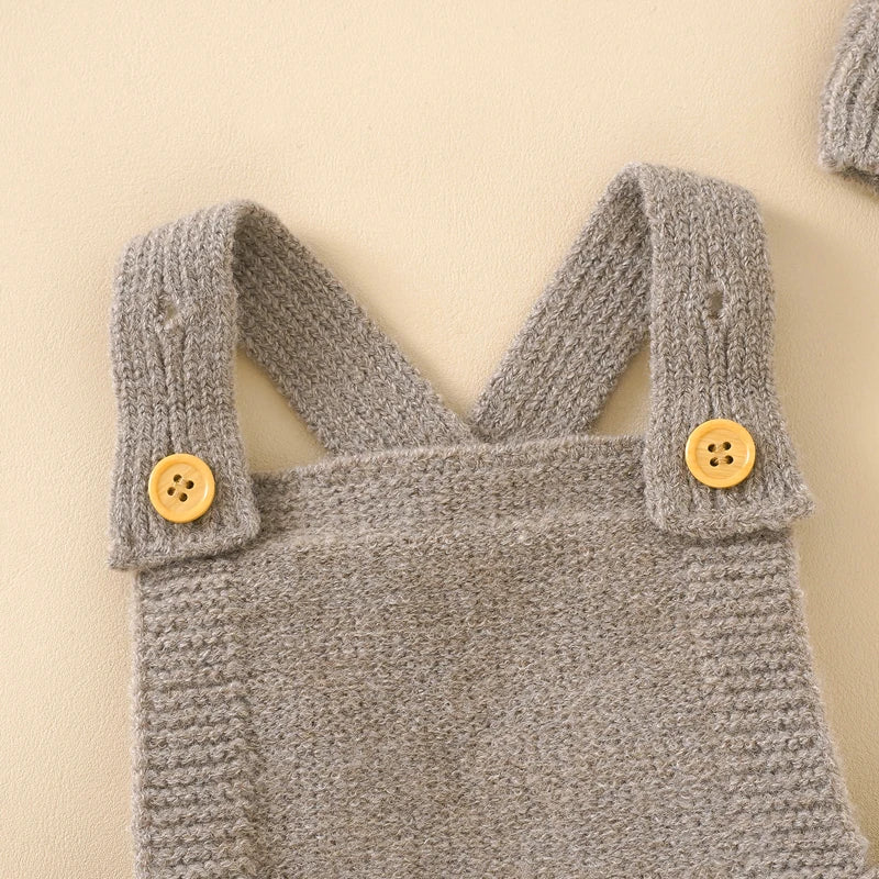 Bambino's Romper En Muts Set