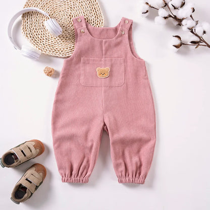 Bambino's Ribcord Tuinpak Romper