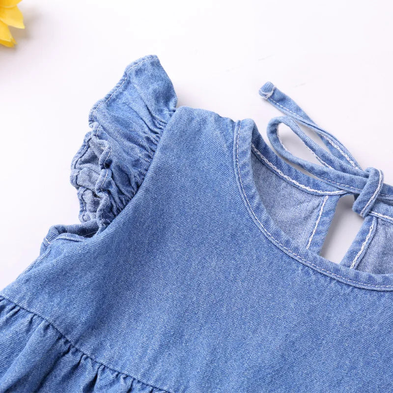 Bambino's Denim Rompertje