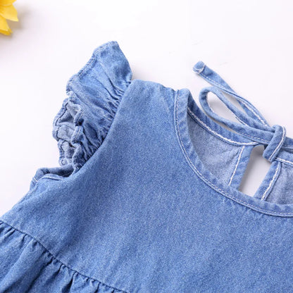 Bambino's Denim Rompertje