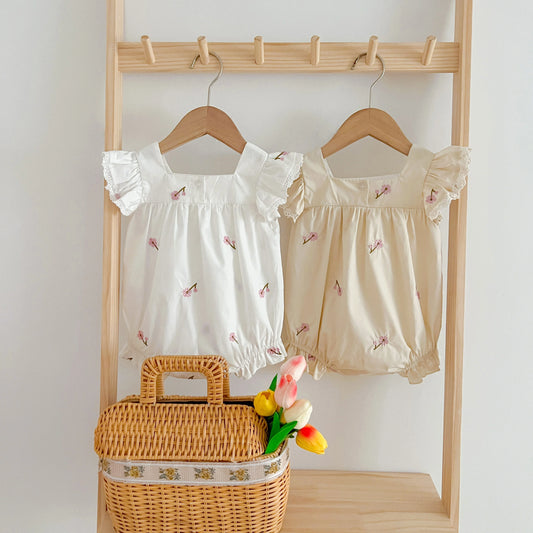Bambino's Bloemen Romper