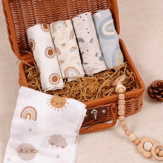 Bambino's Kleurrijke Sjaal Set