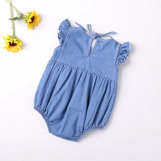 Bambino's Denim Rompertje