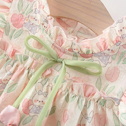 Bambino's Bloemetjes Jurk