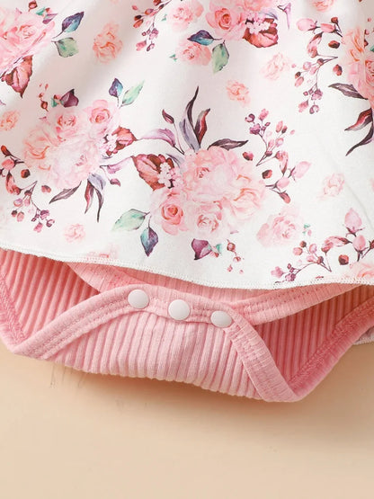 Bambino's Haarband En Romper Set
