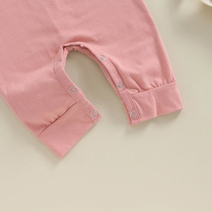 Bambino's Bloemen Romper En Muts Set
