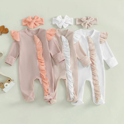Bambino’s Classic Ruffle Onepiece Set
