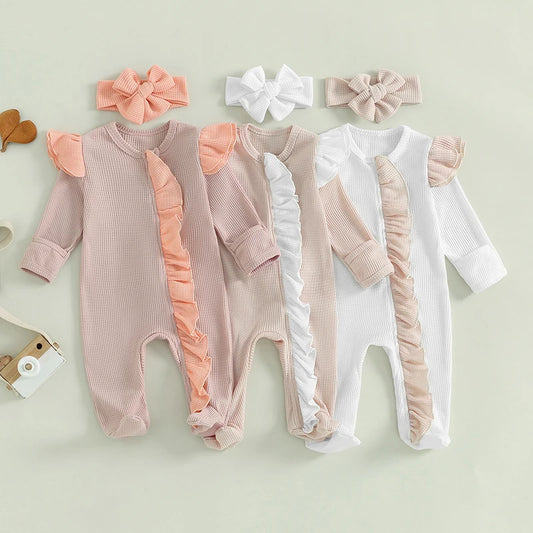 Bambino’s Classic Ruffle Onepiece Set