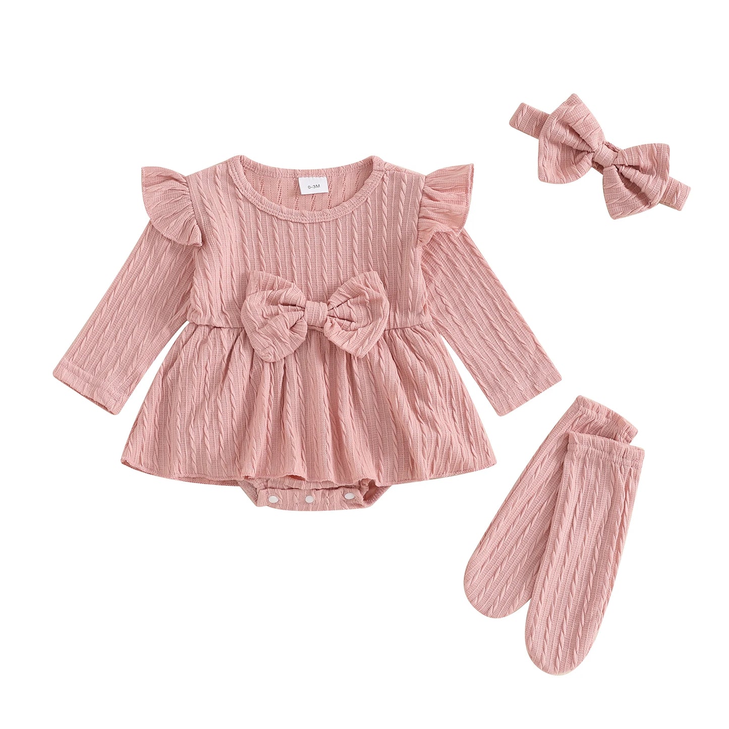 Bambino’s Gebreide Strik Set