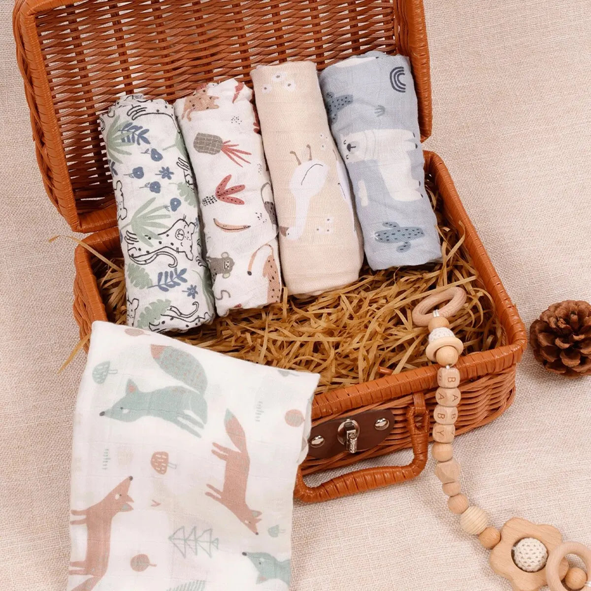 Bambino's Kleurrijke Sjaal Set