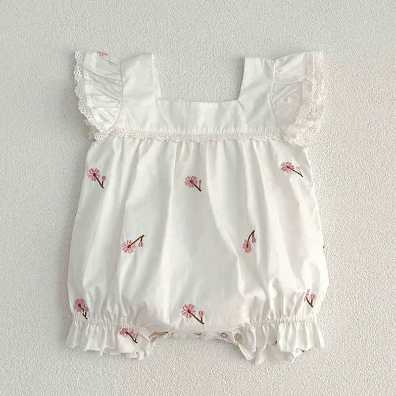 Bambino's Bloemen Romper