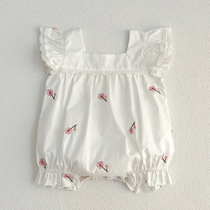 Bambino's Bloemen Romper