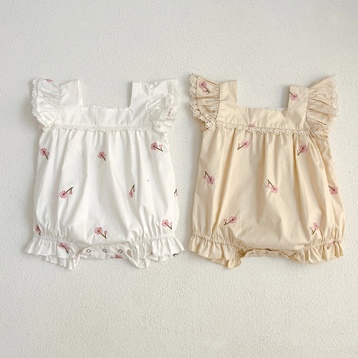 Bambino's Bloemen Romper