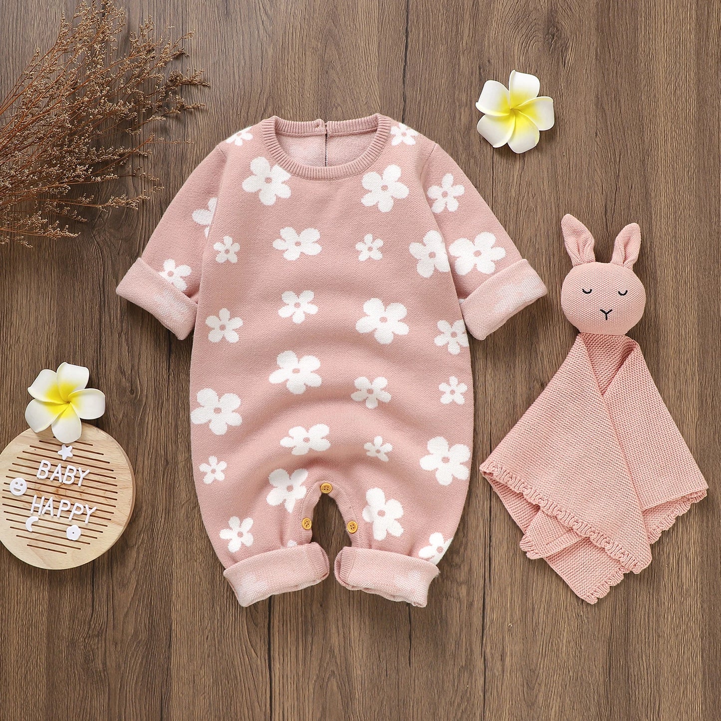 Bambino's Bloemenprint Romper