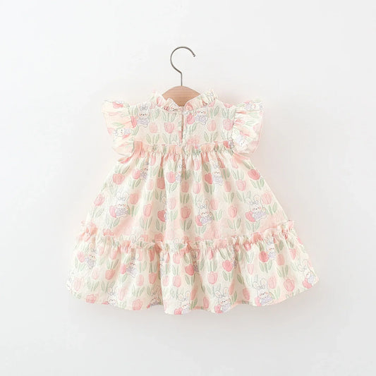 Bambino's Bloemetjes Jurk