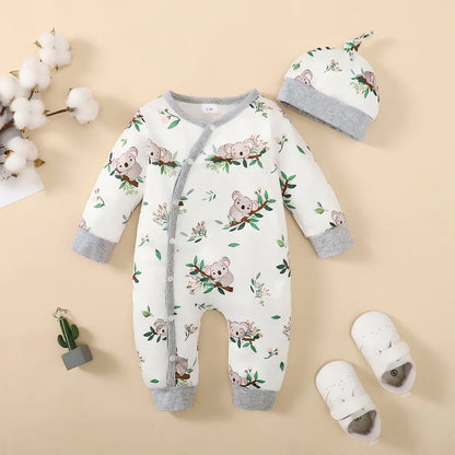 Bambino's Romper En Muts Set