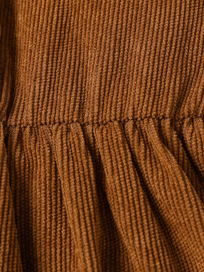 Bambino’s Corduroy Jurkje Met Kraag