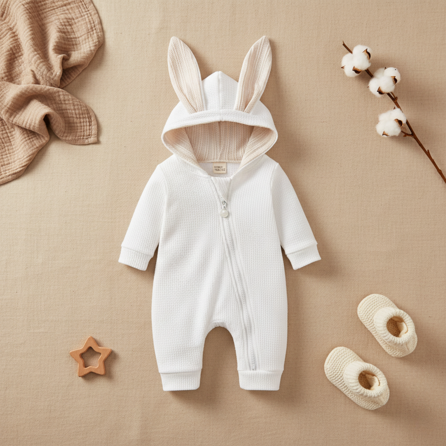 Bambino's Konijnenoren Onesie