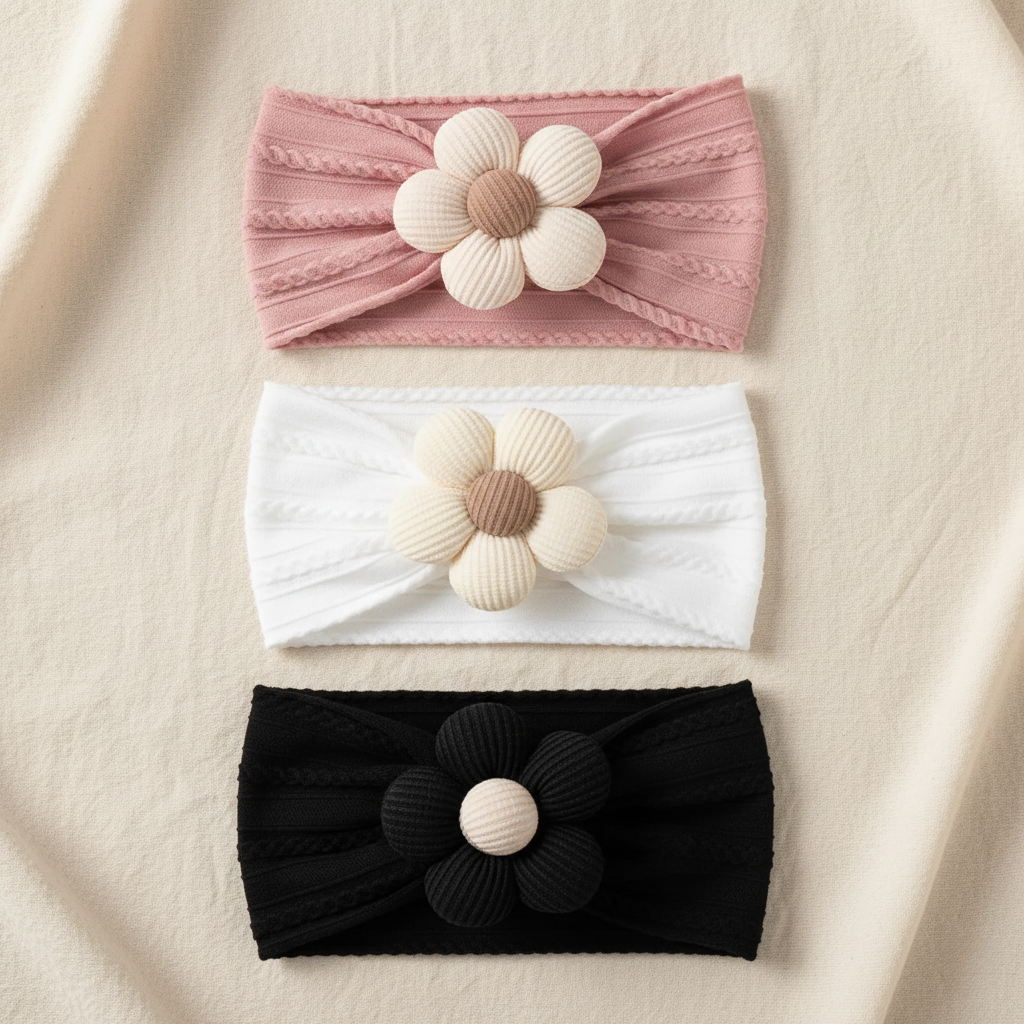 Bambino's Bloemen Haarband