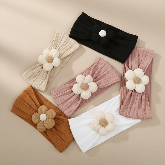 Bambino's Bloemen Haarband