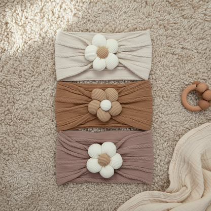Bambino's Bloemen Haarband