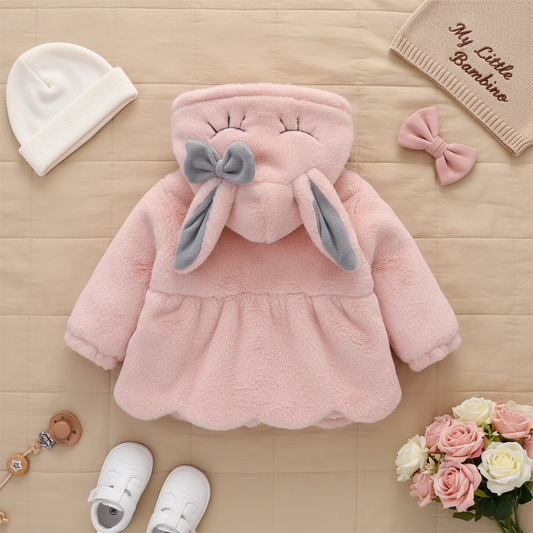 Bambino's Konijnen Jas En Tas Set