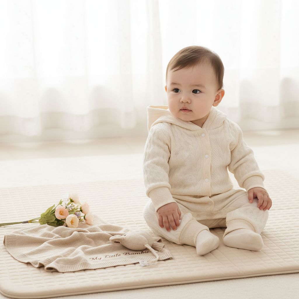 Bambino's Gebreide Onesie