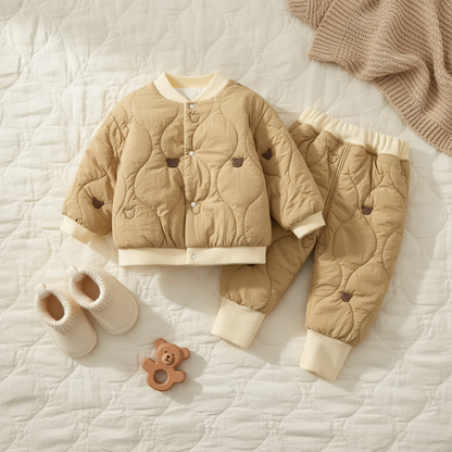 Bambino's Teddybeer Jas En Broek Set