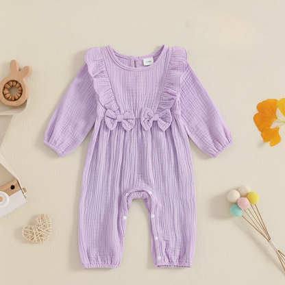 Bambino's Kleurrijke Romper En Strik Set