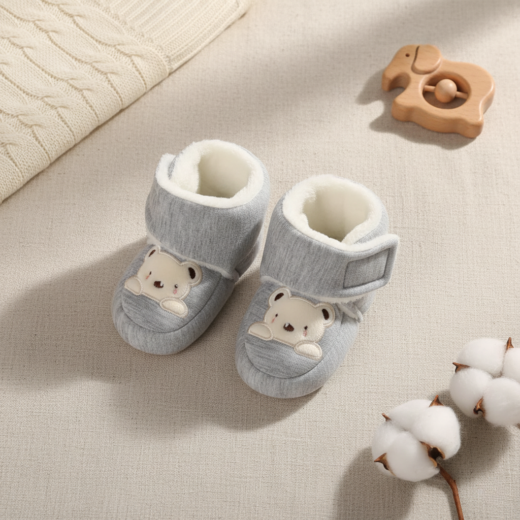 Bambino’s Cozy Winter Slofjes