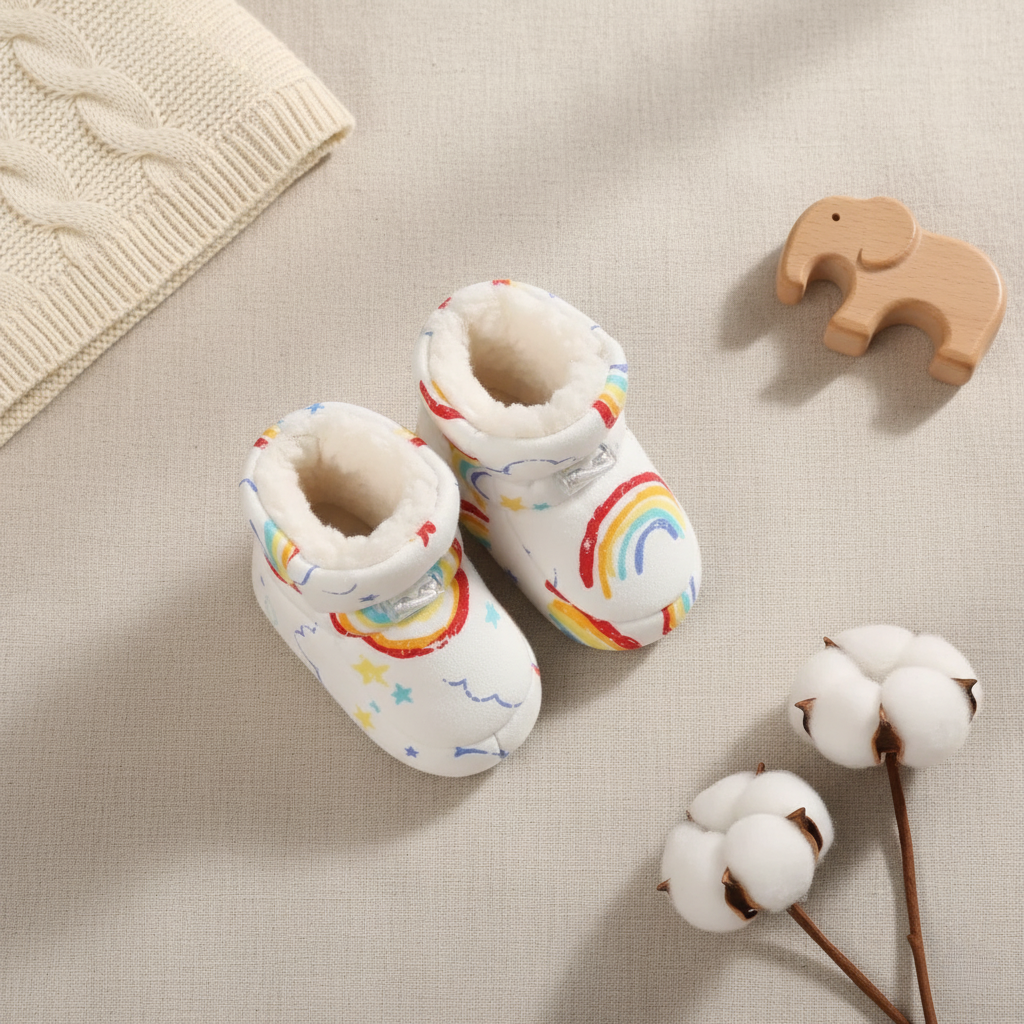 Bambino’s Cozy Winter Slofjes