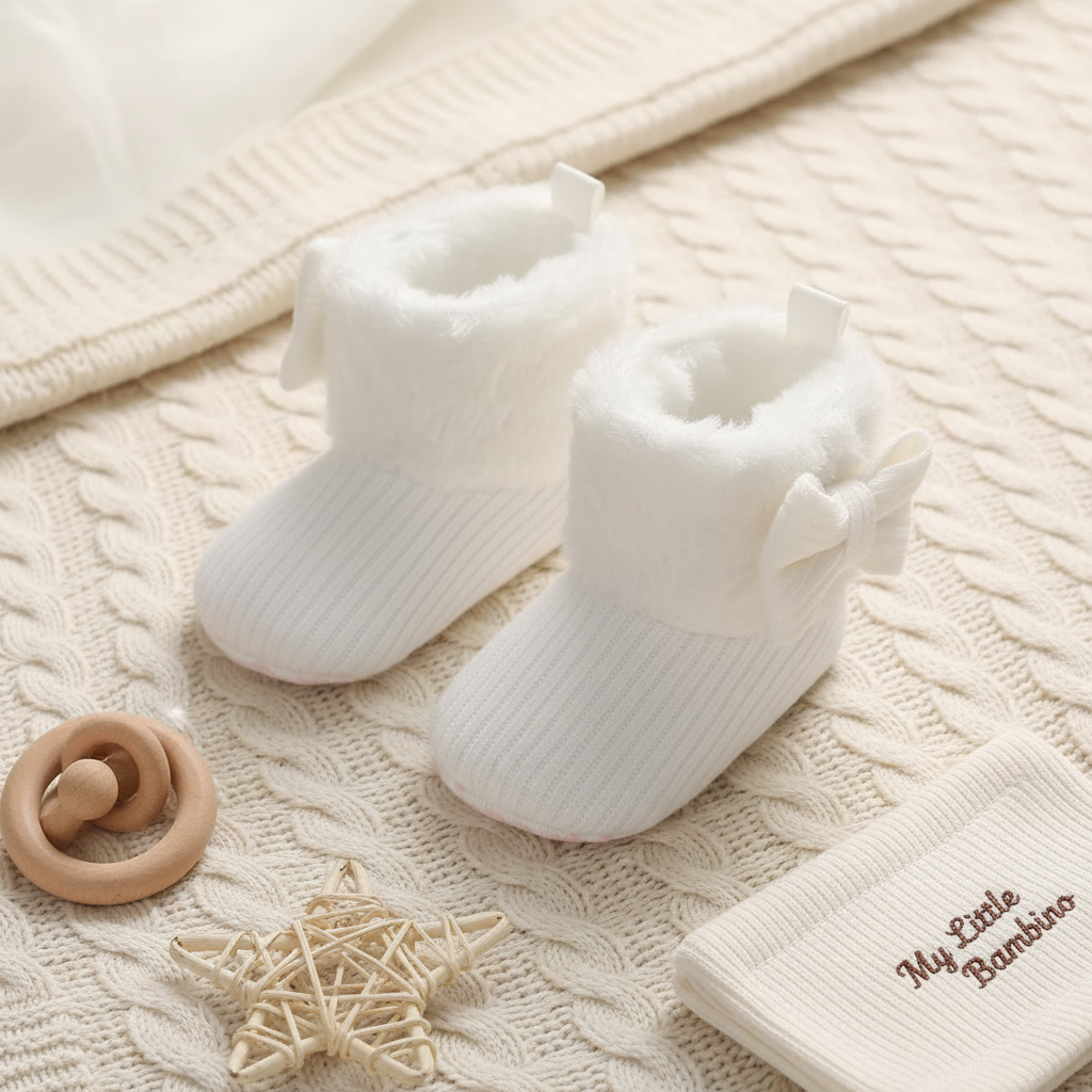 Bambino’s Warme Strik Slofjes