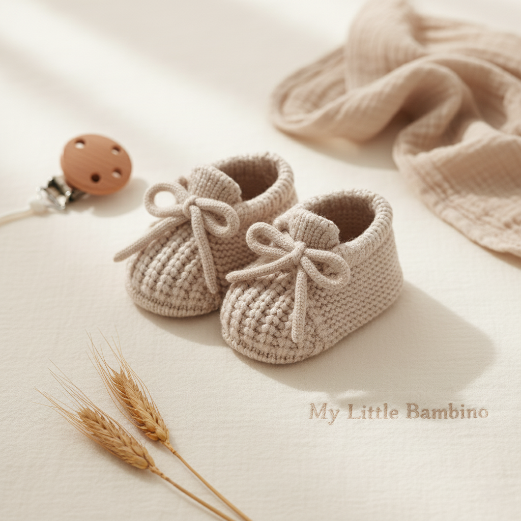 Bambino’s Gebreide Strik Slofjes